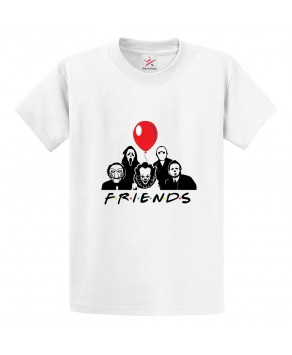 Friends Monstrous Sitcom Classic Unisex Kids and Adults T-Shirt for Halloween